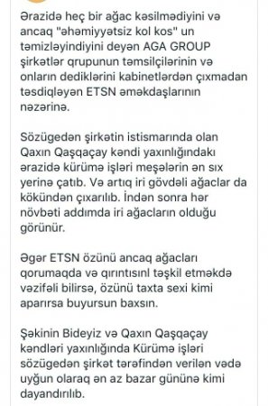 Masallıda dəhşətli “ekoloji terror” hökm sürür - NAZİRƏ MÜRACİƏT