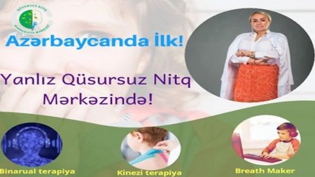 Qüsursuz Nitq Korreksiya Mərkəzindən ilk - Azərbaycanda kəkələməyə son qoyulur