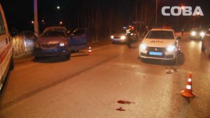 Yol polisi “Skoda” ilə saatda 200 km. sürətlə şütüyən sərxoş azərbaycanlını təqib edir...