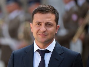 Zelenskinin rəsmi qarşılanma mərasimi oldu