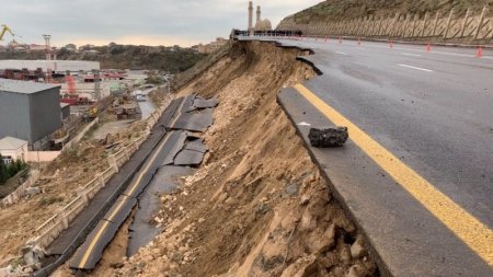 “Bibiheybətdəki sürüşən yolda tikintiyə hələ başlanılmayıb” (RƏSMİ)