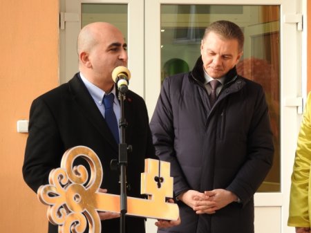 Ukraynada azərbaycanlıların dəstəyi ilə tikilən müasir uşaq bağçası kompleksi istifadəyə verilib