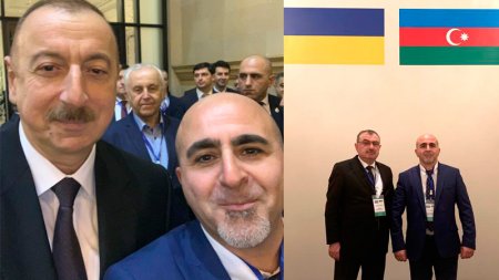 Zelenski ilə Bakıya gələn azərbaycanlı (FOTOLAR)