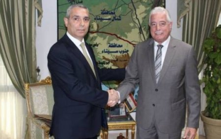 İki il öncə Məmmədyarovun qonağı olmuş Misir qubernatoru Qarabağ separatçısını qəbul etdi...