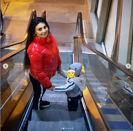 Şəbnəm Tovuzlu oğlu ilə gecə əyləncəsində… - Tənqid edildi/Fotolar