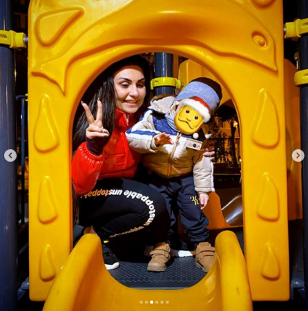 Şəbnəm Tovuzlu oğlu ilə gecə əyləncəsində… - Tənqid edildi/Fotolar