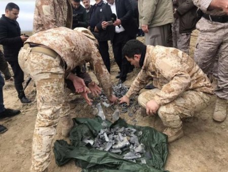 İranın ABŞ bazalarına atdığı raketlər - HADİSƏ YERİNDƏN FOTOLAR