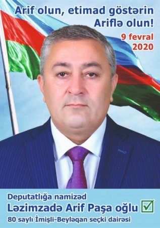 Seçicilər Arif Ləzimzadənin yüksək fəallığını xüsusi qeyd edirlər - FOTOLAR