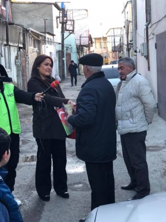 Günel Səfərova seçicilərlə görüşdü - Xutorda 