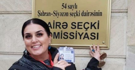 Elza Seyidcahan yas yerlərində səs toplayır — VİDEO