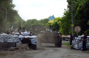 Ukraynanın şərqində ağır döyüşlər gedir - VİDEO  