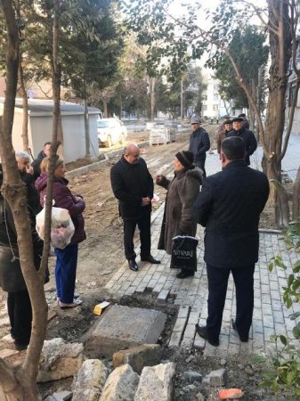 Nəsimi rayonunda yanvarda 6 səyyar qəbul keçirilib - FOTOLAR