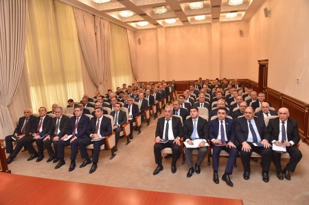 “Azərsu” sədri hesabat verdi - Fotolar