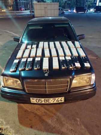 Siqaretləri gizli şəkildə ölkəyə keçirmək istəyi baş tutmadı..