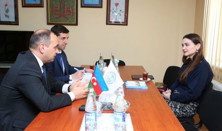 Ukrayna-Azərbaycan layihələrinin rəhbəri Azərbaycan İlahiyyat İnstitutunu ziyarət edib (FOTO)..