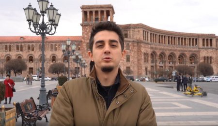 Türk bloger Yerevanda Xocalı soyqırımı ilə bağlı sorğu keçirdi - VİDEO..
