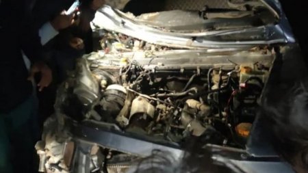 Sürücünün sükan arxasında yatması dəhşətli qəzaya səbəb oldu