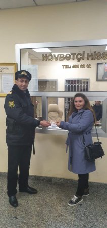 Polis yenə sevindirdi - FOTO..