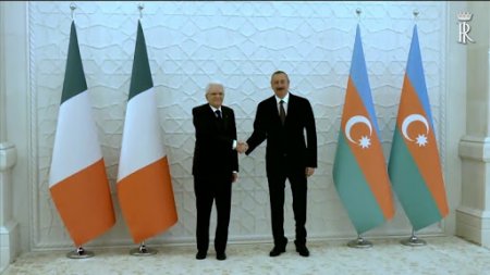 Azərbaycan və İtaliya prezidentlərinin təkbətək görüşü oldu..