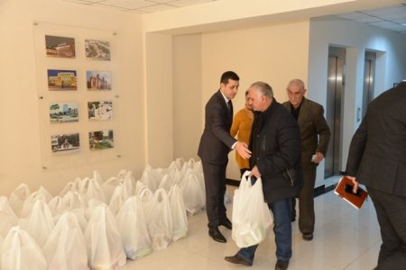 Nəsimi rayonunda Xocalı sakinləri ilə görüş keçirilmişdir - FOTOLAR