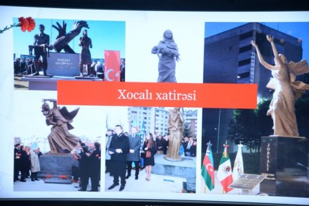 Nəsimi rayonunda Xocalı sakinləri ilə görüş keçirilmişdir - FOTOLAR