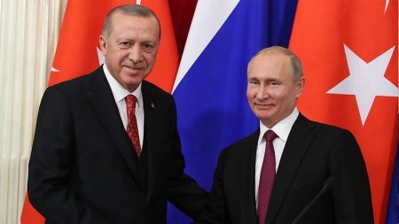 Putin Ərdoğanı təbrik etdi