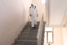 В Азербайджанском техническом университете осуществлена дезинфекция (ФОТО)