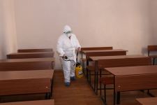 В Азербайджанском техническом университете осуществлена дезинфекция (ФОТО)