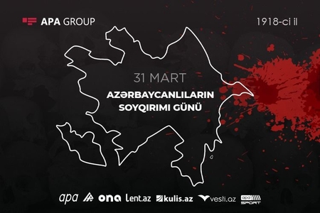 Ermənilərin azərbaycanlılara qarşı törətdiyi soyqırımından 102 il ötür