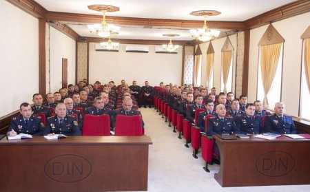 Naxçıvan MR-ın Daxili İşlər Nazirliyində kollegiya iclası keçirilib