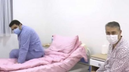 Azərbaycanda koronovirusa yoluxanların görüntüləri yayıldı (VİDEO)