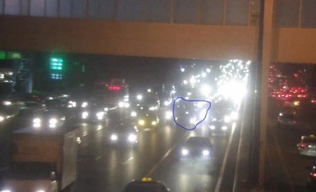 Bakıda qəza tıxac yaradıb - FOTO