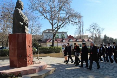ADPU Şamaxı Filialında “Nəsimi yurdunda Nəsimi yaradıcılığı” layihəsi çərçivəsində  forum təşkil edilib -FOTOLAR