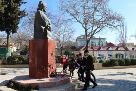 ADPU Şamaxı Filialında “Nəsimi yurdunda Nəsimi yaradıcılığı” layihəsi çərçivəsində  forum təşkil edilib -FOTOLAR