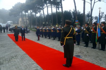 Bakıda Azərbaycan və Gürcüstan Müdafiə nazirlərinin görüşü keçirilib