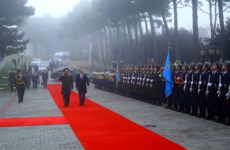 Bakıda Azərbaycan və Gürcüstan Müdafiə nazirlərinin görüşü keçirilib