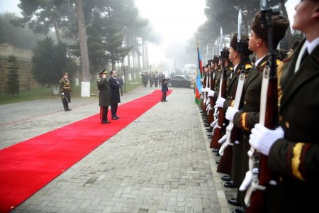 Bakıda Azərbaycan və Gürcüstan Müdafiə nazirlərinin görüşü keçirilib