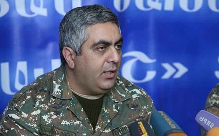 Ermənistan Müdafiə Nazirliyinin sözçüsü istefa verdi