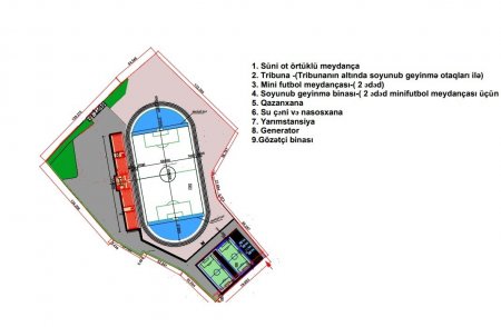 AFFA Şamaxıda tikiləcək stadionla bağlı tender elan etdi