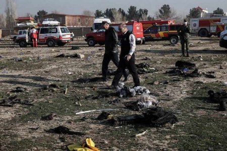 Tehran vurulmuş Ukrayna təyyarəsinin 