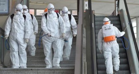 Azərbaycandakı Ticarət Mərkəzlərində COVİD-19-a qarşı dezinfeksiya işləri mütəmadi davam edir - AÇIQLAMA