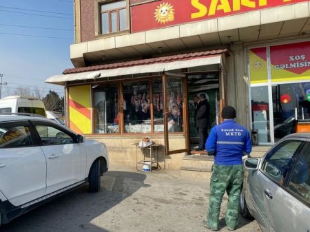 Binəqədi rayonunda qanunsuz fəaliyyət göstərən heyvan kəsimi məntəqələrində reyd keçirilib