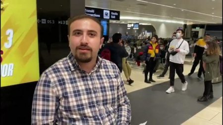 İtaliyada təhsil alan tələbələr Azərbaycana təxliyyə edildilər