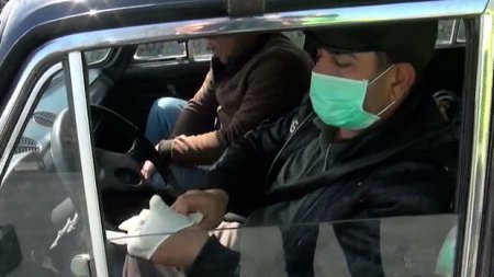 Koronovirusla mübarizə məqsədilə Yol Polisi maraqlı aksiya keçirdi - FOTO
