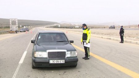 6164 avtomobilin Bakıya və Sumqayıta daxil olmasının qarşısı alındı - Fotolar