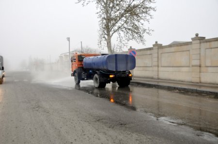 Bərdədə tibbi-profilaktik və dezinfeksiyaedici tədbirlər gücləndirilib