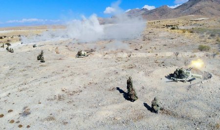 Əlahiddə Ümumqoşun Orduda praktiki atışlar keçirilib - VİDEO-FOTO