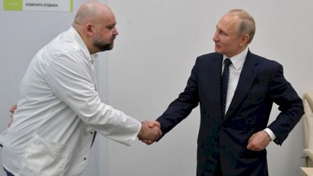 Ötən həftə Putinlə görüşən baş həkim koronavirusa yoluxdu - Fotolar