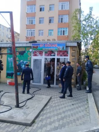 Abşeronda heyvan kəsimi və satışı yerlərində reyd keçirilib