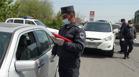 Beyləqanda karantin rejimini pozan 82 nəfər cərimələnib